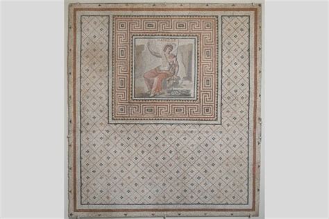 Hatay Defnede Bulunan Narkissos Mozaiği